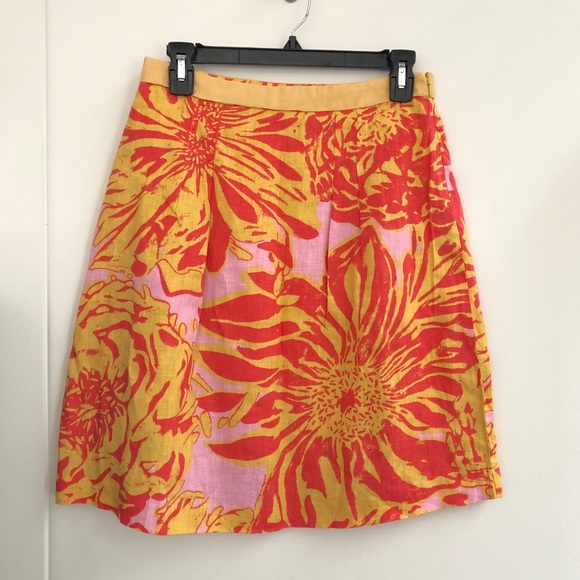 Anthropologie Fire Bloom Skirt - Picture 4 of 5